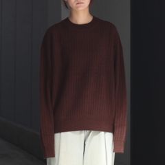 【残り一点】WO/CA Rib Pullover