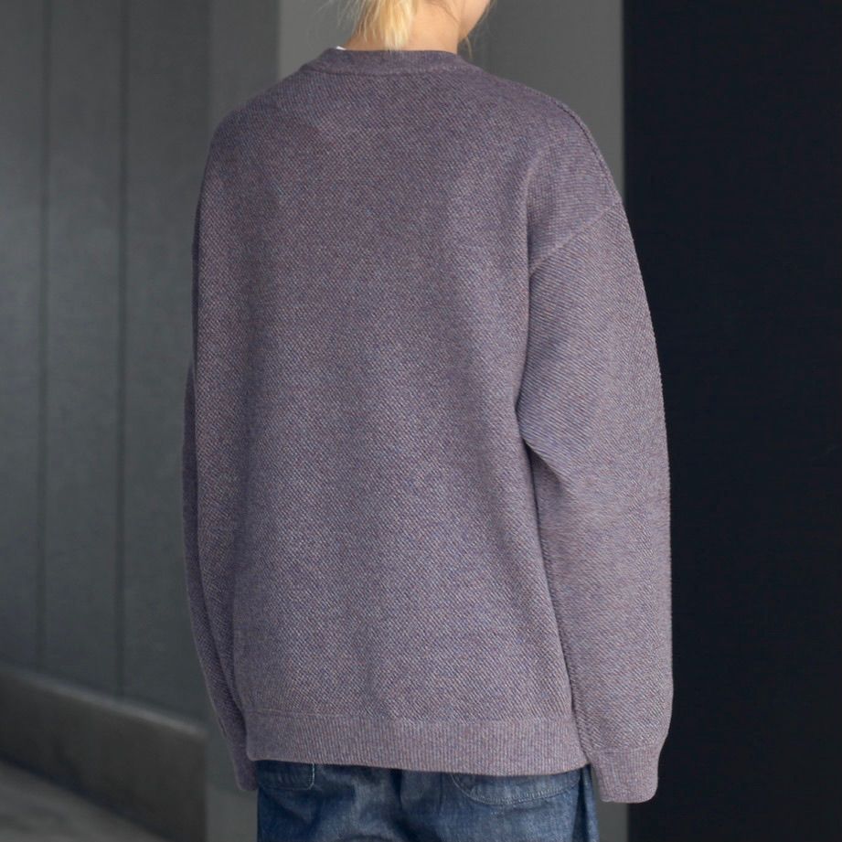 【残りわずか】Moss Stitch L/S Sweat