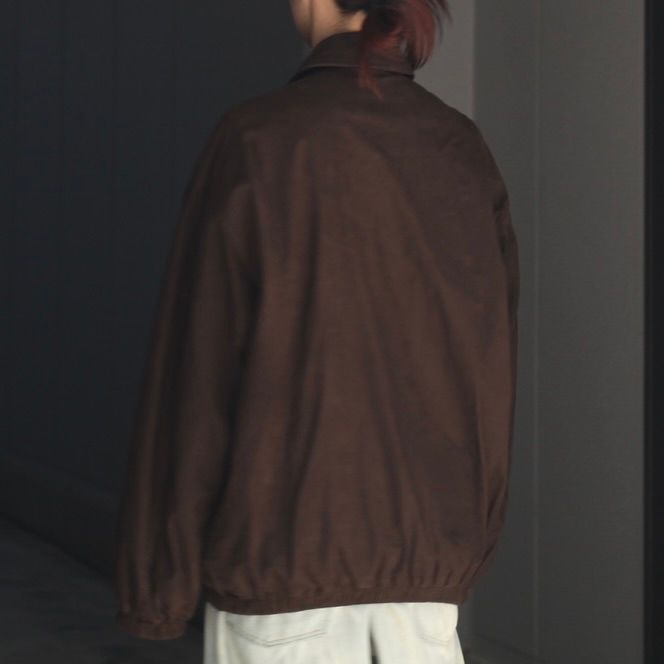 【残り一点】Zip Blouson(NUBUCK LEATHER)
