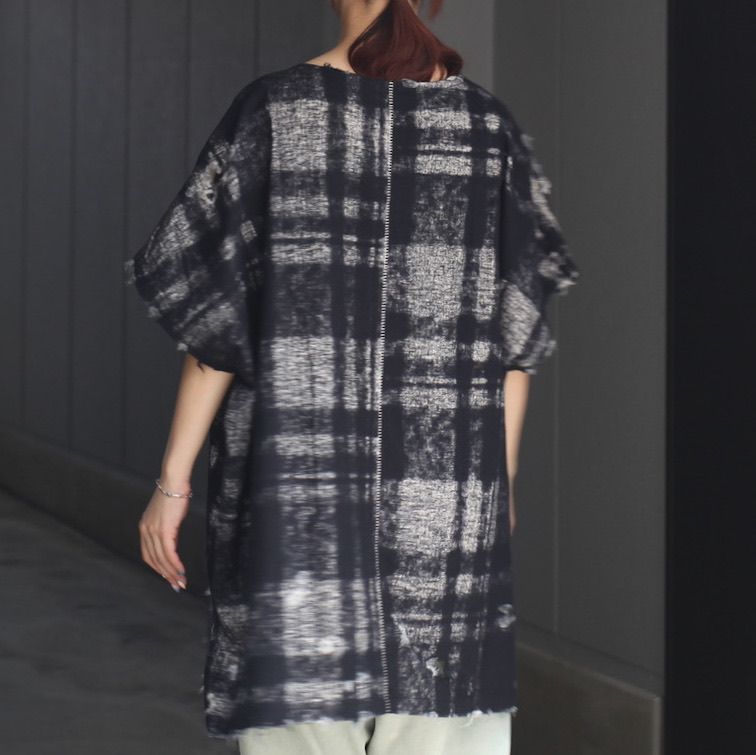 【残り一点】Pocket Nel Tunic With Damaged(SHADOW BUFFALO)