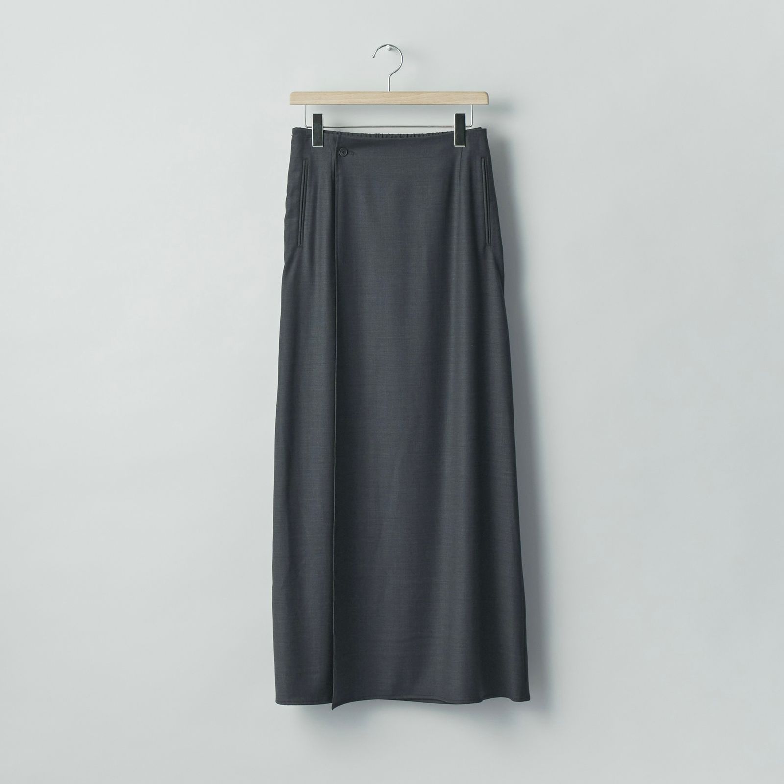 【残り一点】Wool Silk Wrap Skirt