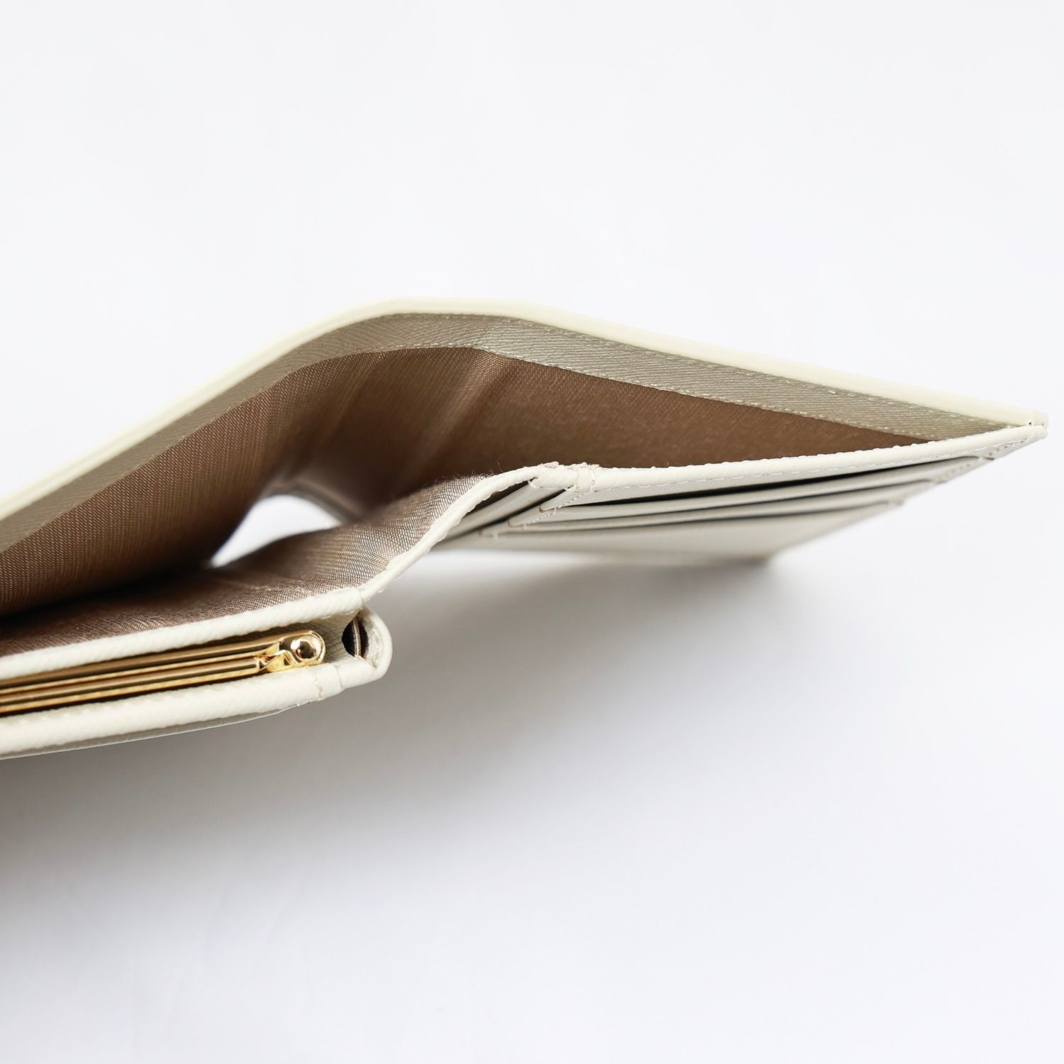 【残り一点】Leather Flap Mini Wallet With A Clasp