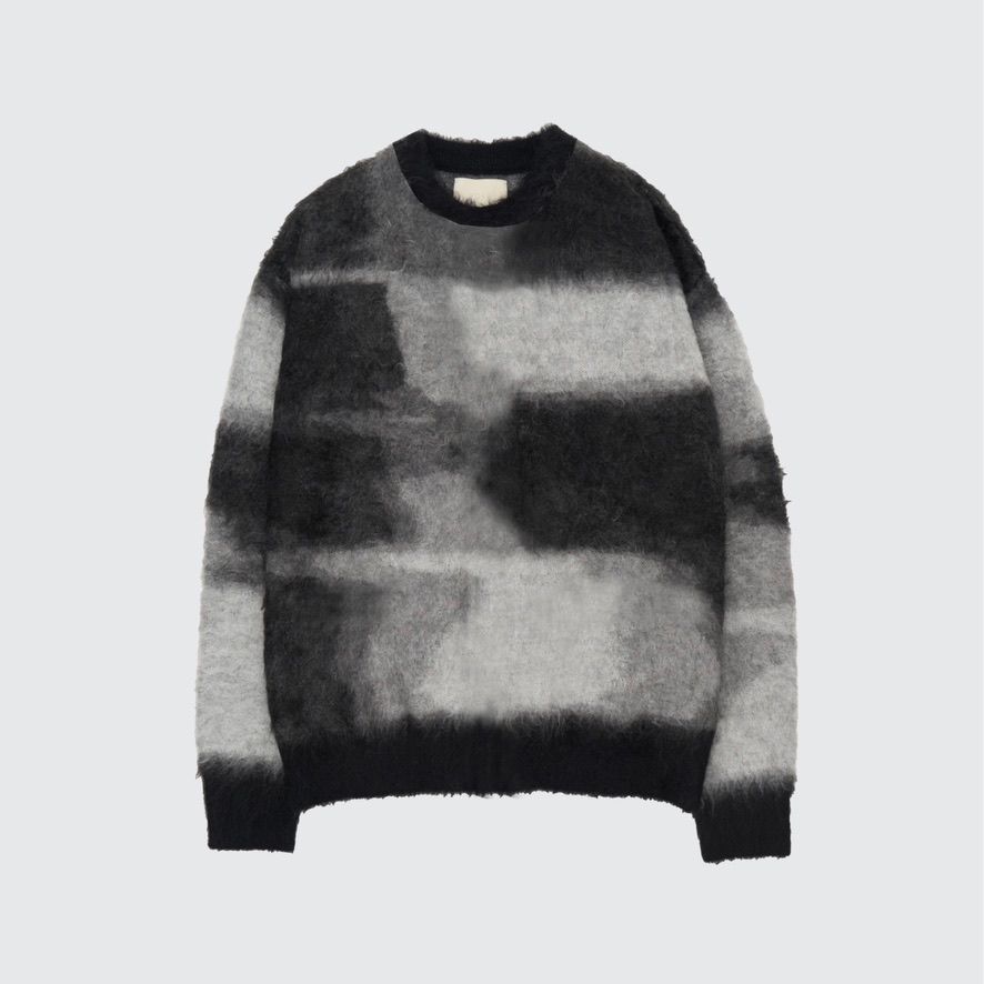 【残り一点】Kid Mohair Jacquard Sweater