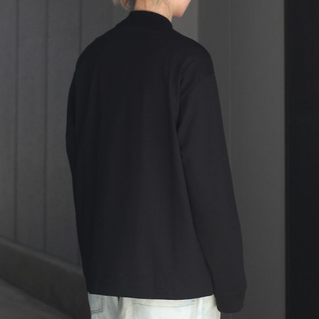 【残りわずか】12/- Air Spinning Mockneck T-shirt