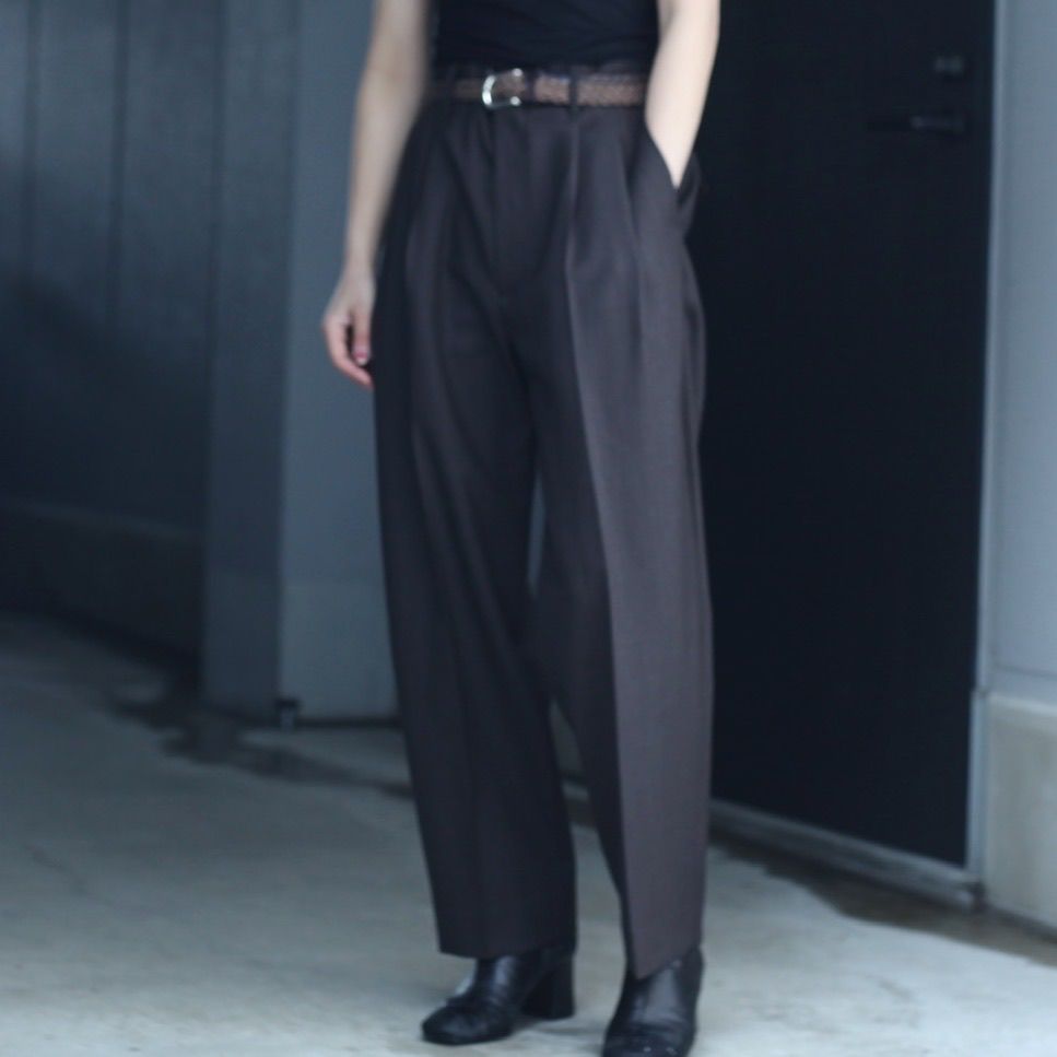 WIDE TAPERED TROUSERS S stein