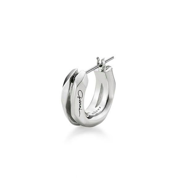 【残り一点】Crockery Double Pierce 左耳用(SILVER)
