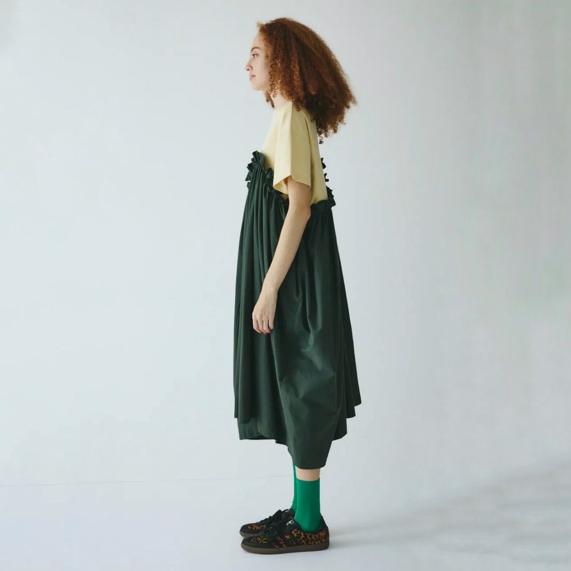 【残り一点】Wave Frill Cut Dress