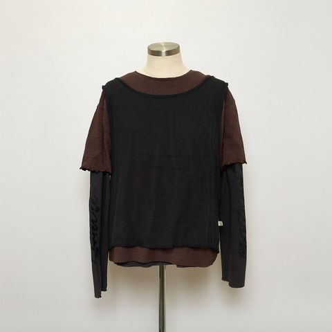 【残り一点】3 Layerd LS Tee