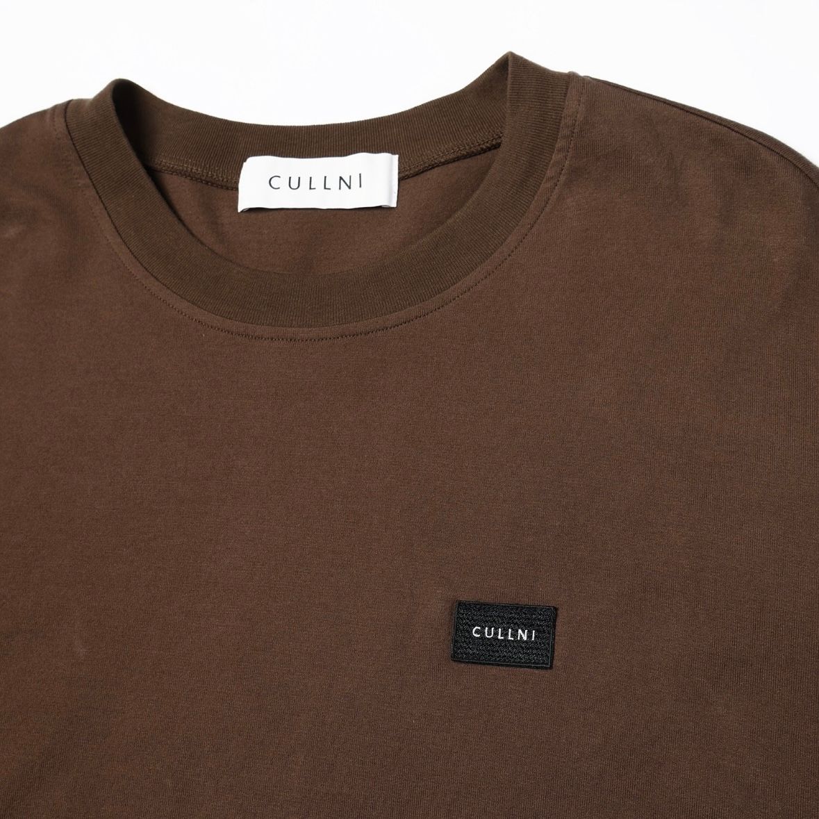 【残り一点】CULLNI Embroidery Patch Short Sleeve Pullover