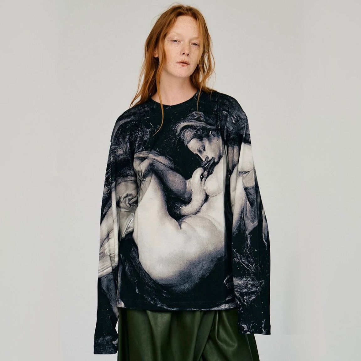 【残り一点】Mythology Print Long Sleeve Tee