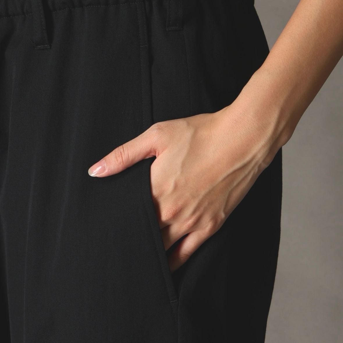 【残り一点】股下釦サルエルパンツ