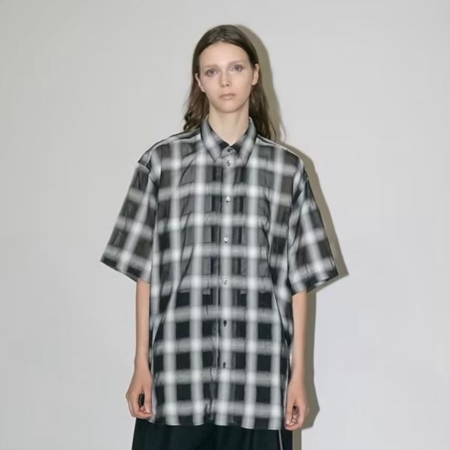 【残り一点】シズルチェックS/Sシャツ
