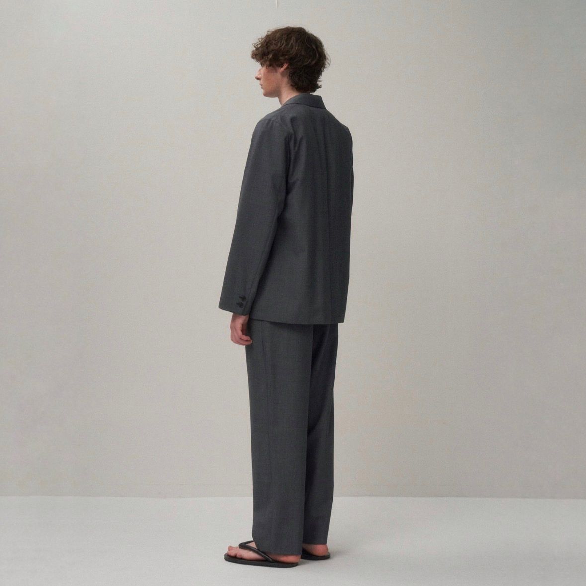 【残り一点】Wool Tropical Loose Fit Pants