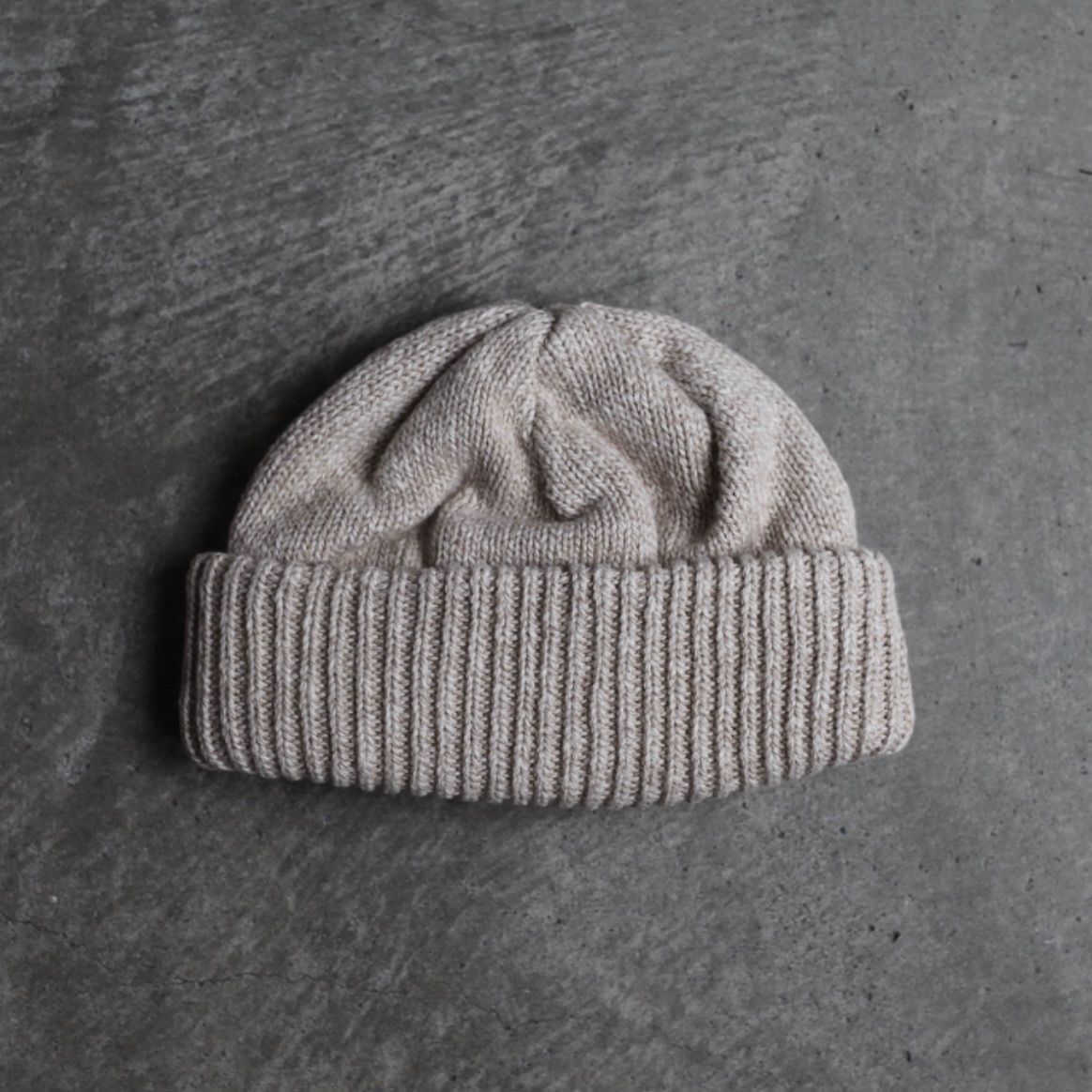 【残りわずか】Knit Cap(BEIGE)