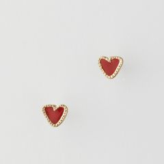 【お取り寄せ注文可能】YU-KIN Tiny Heart Earrings(両耳用）