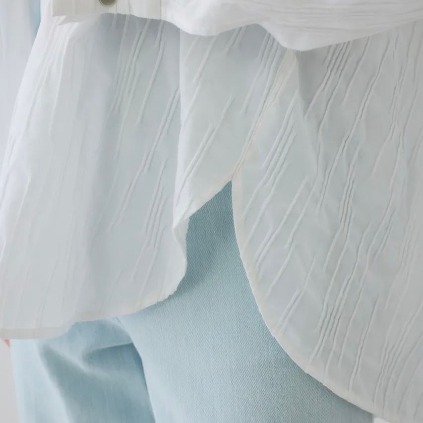 【残り一点】Tuck Pleats Back Volume SH