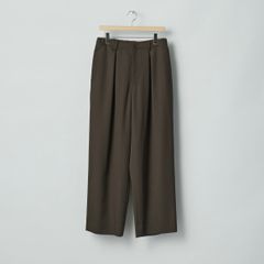 【残り一点】Easy Wide Trousers(2/60 WOOL GABARDINE)