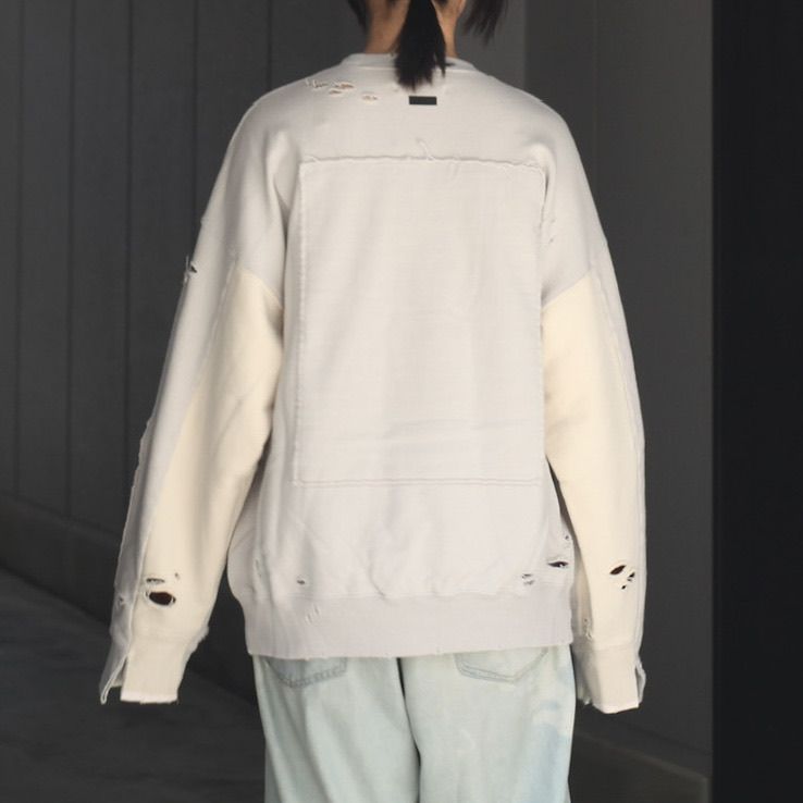 【残りわずか】Oversized Rebuild Sweat LS