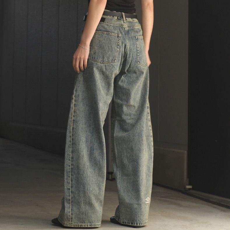 【残りわずか】Deformation Wide Denim Jeans