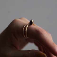 【お取り寄せ注文可能】蛇リング(GOLD)