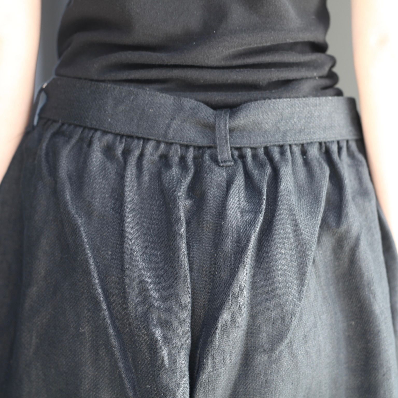 【残り一点】セミウェットリネンショートパンツ