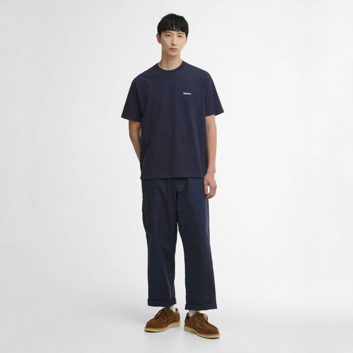 【残り一点】Barbour Dalton Logo OS T-Shirt