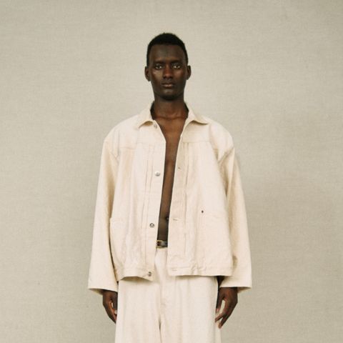 【残り一点】Pleats Jacket(ONE WASH)