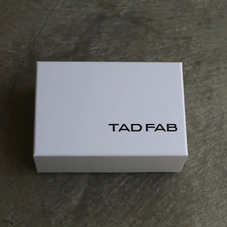 ※TAD FABの付属箱はアソートとなりますため、お色味、サイズのご指定はお承りできませんこと、予めご了承くださいませ。
