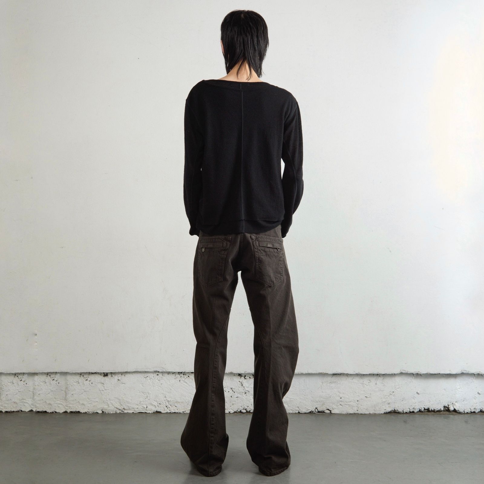 【残りわずか】3D Twisted Moto Jeans