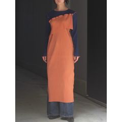【残り一点】Spiral Wave Long Sleeve Dress
