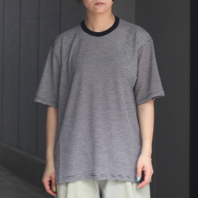 【残り一点】Fine Wool Oversized Short Sleeve Tee