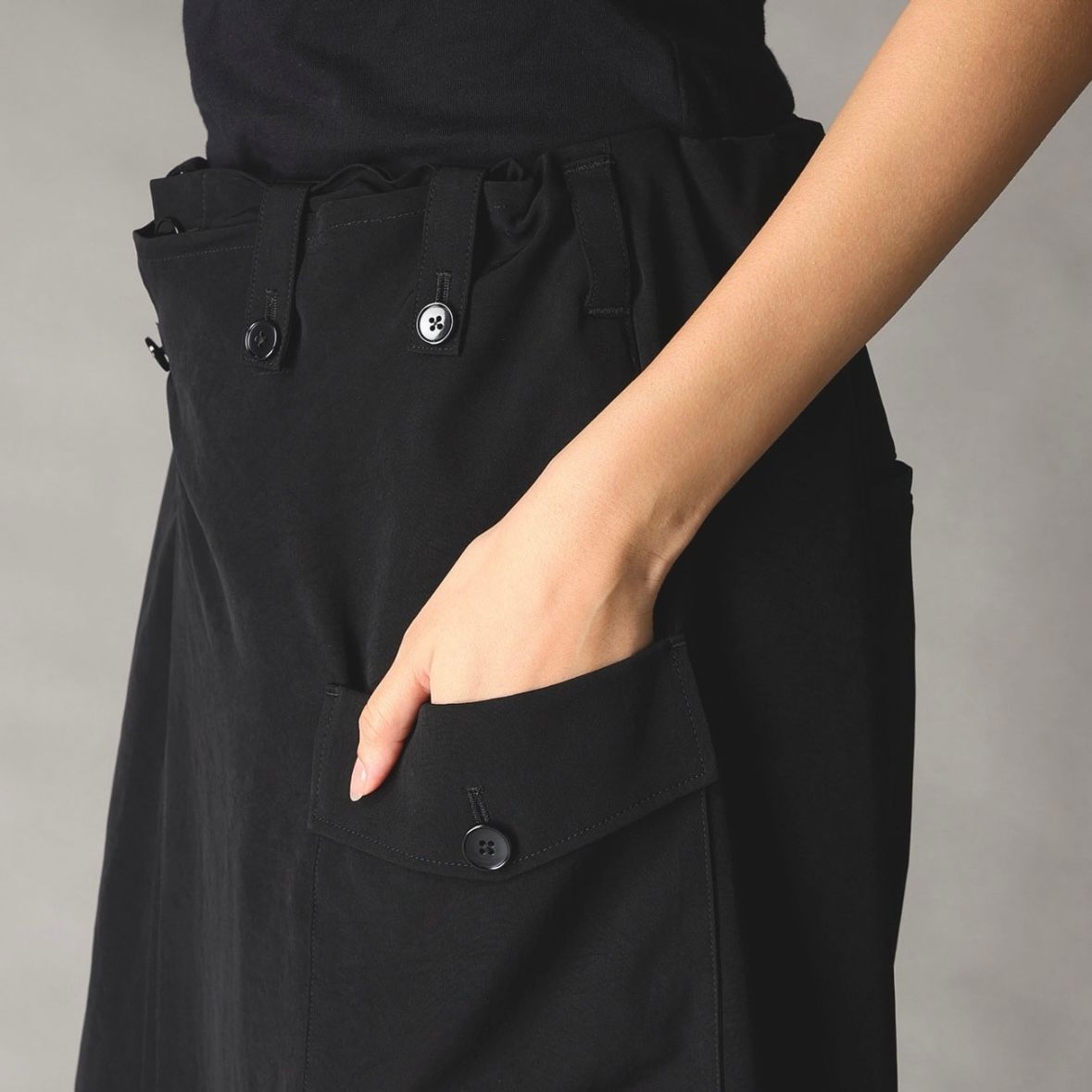 【残り一点】ラップスカートパンツ