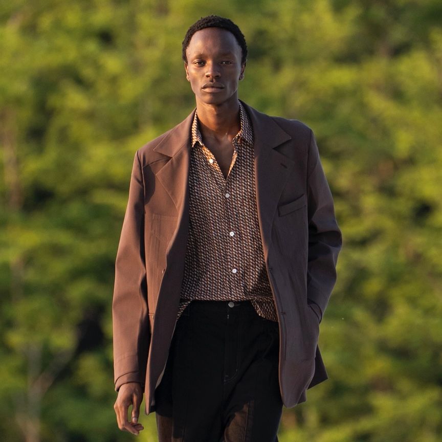 【残り一点】Vintage Pattern Printed Shirt