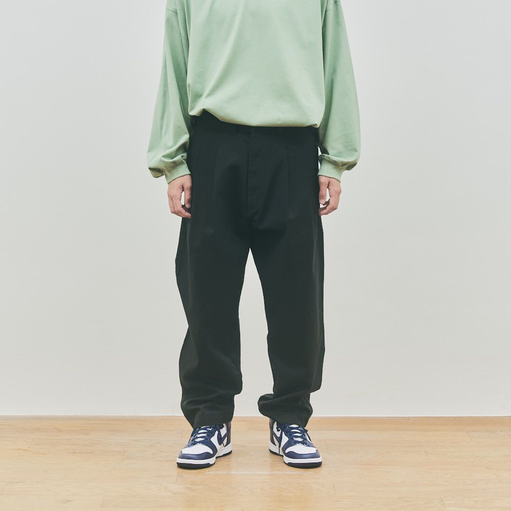 【再販売通知受付可能】Wide Chino Pants