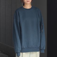 【残り一点】Pigment Dyed Crew Neck Sweatshirt