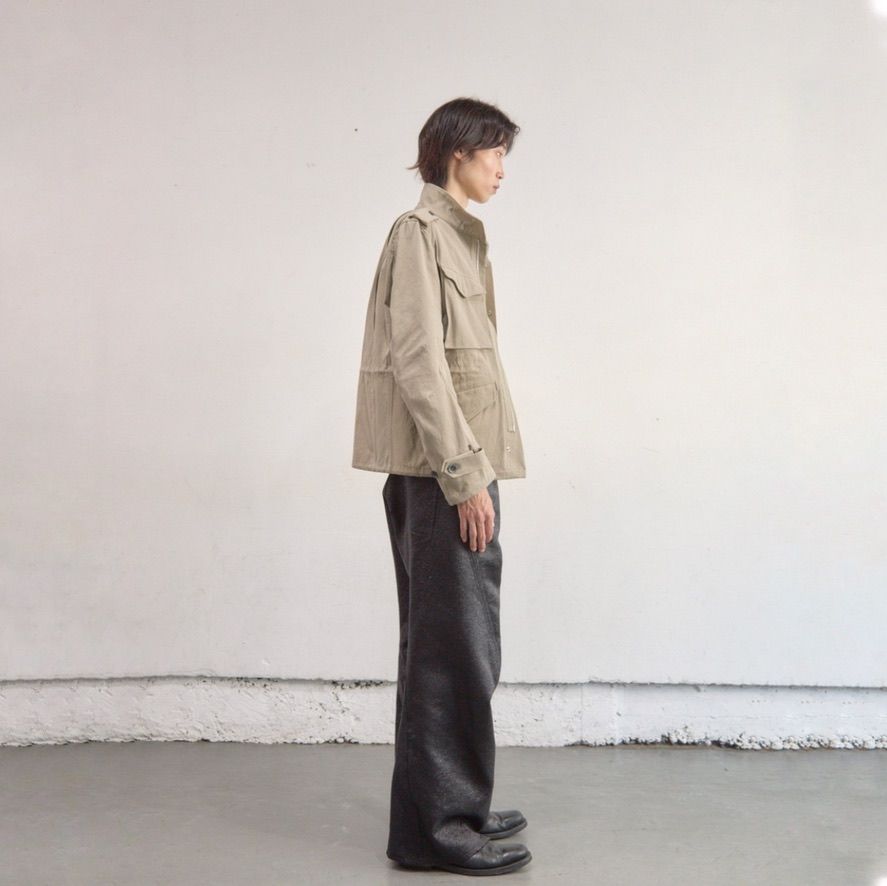 【残り一点】Glitter Twill 3D Twisted Wide Leg 5P Pants