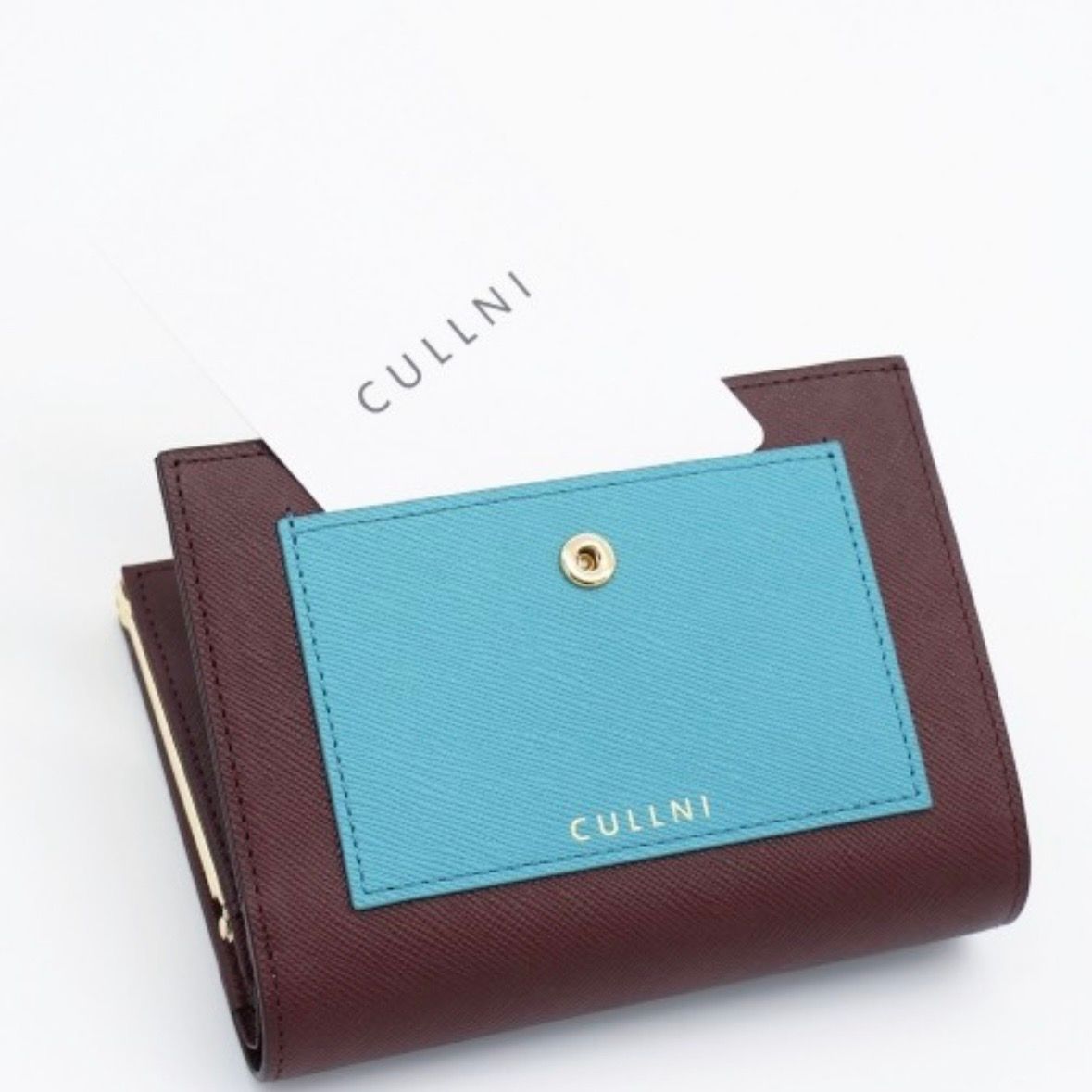 【残り一点】Leather Combination Pocket Clasp Wallet