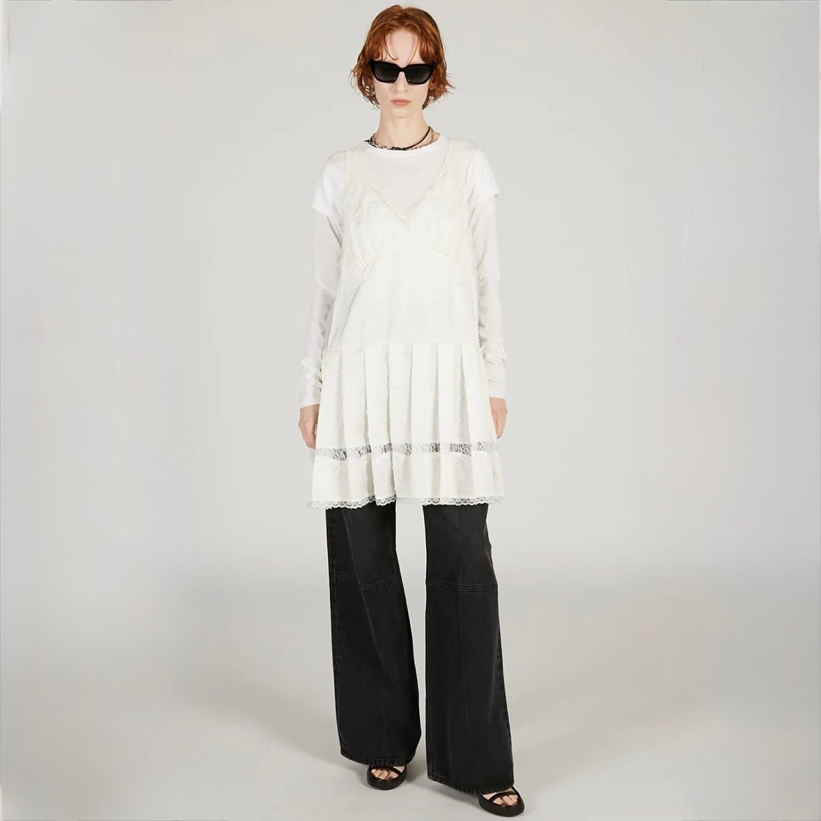 【残り一点】ストレートデニムパンツ