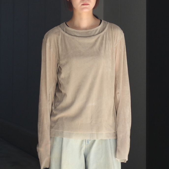 【残り一点】Double Layered Long Sleeve T-shirt