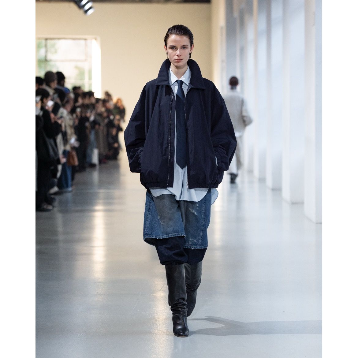 【残り一点】Suvin Cotton Oversized Down Pat Shirt