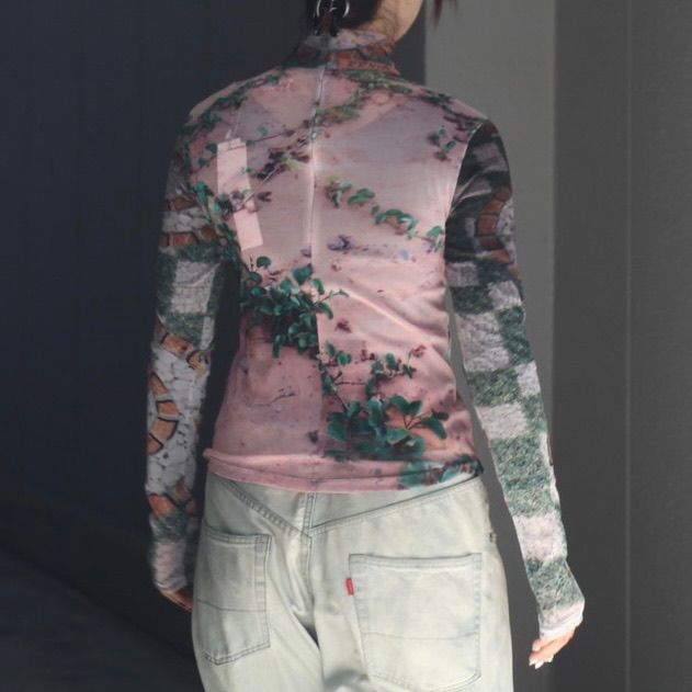 【残り一点】Graphic Mesh Top A