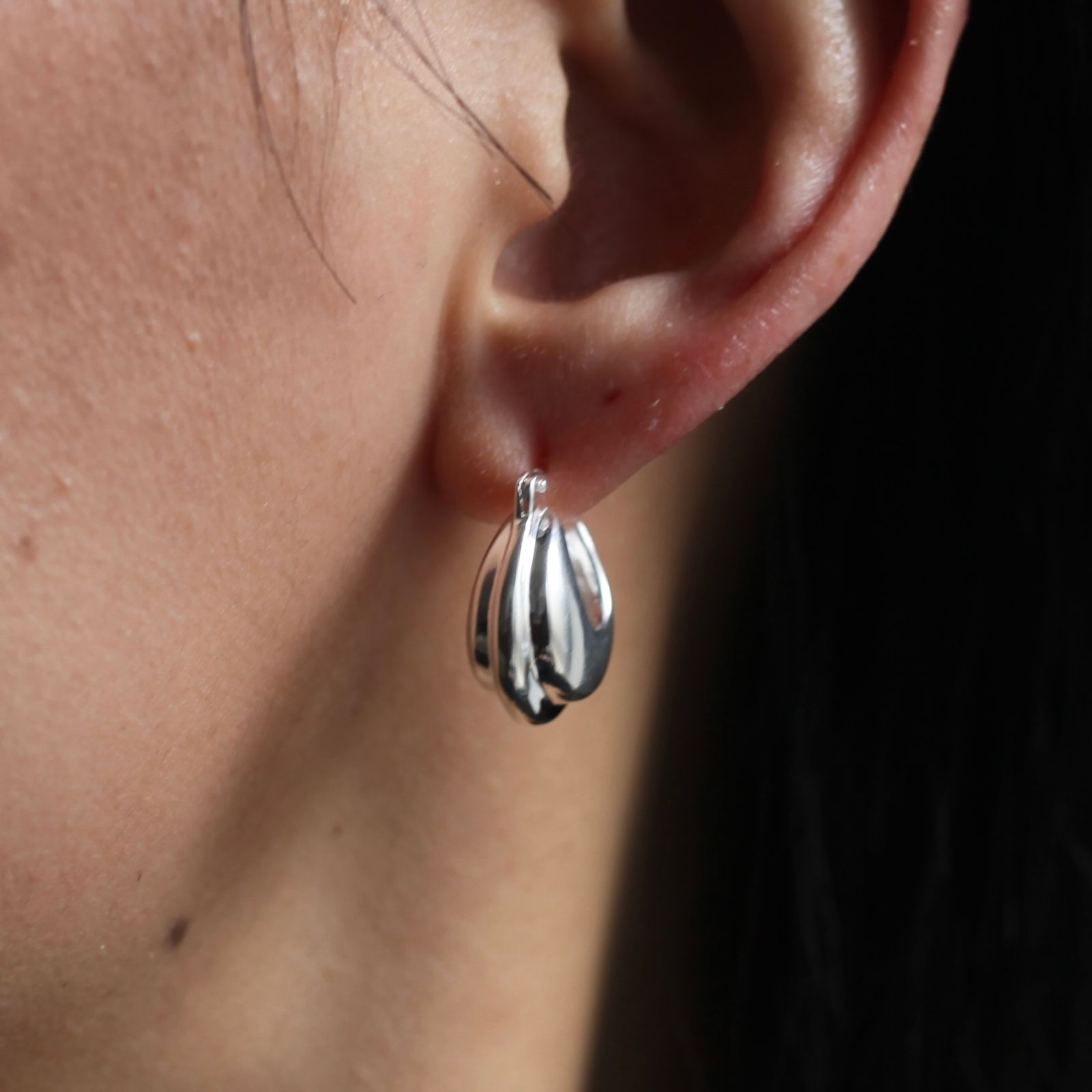 ASAMI FUJIKAWA - 【残り一点】Pebble Earrings(SILVER) | ACRMTSM ONLINE STORE