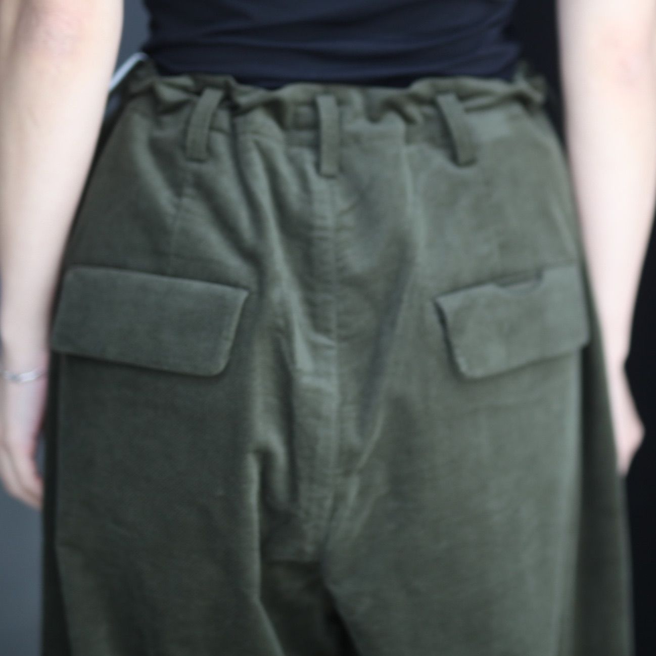 【残り一点】モールスキンシンプル2タックワイドPT