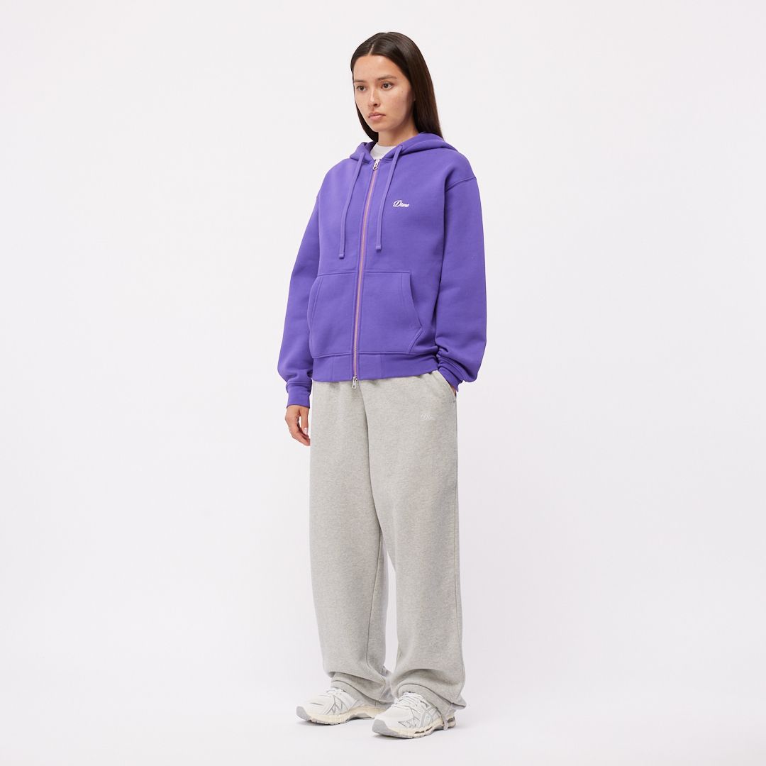 【残りわずか】Cursive Zip Hoodie