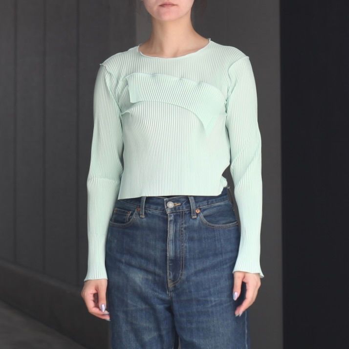 【残り一点】Todo Tiny Wave Top Long Sleeve