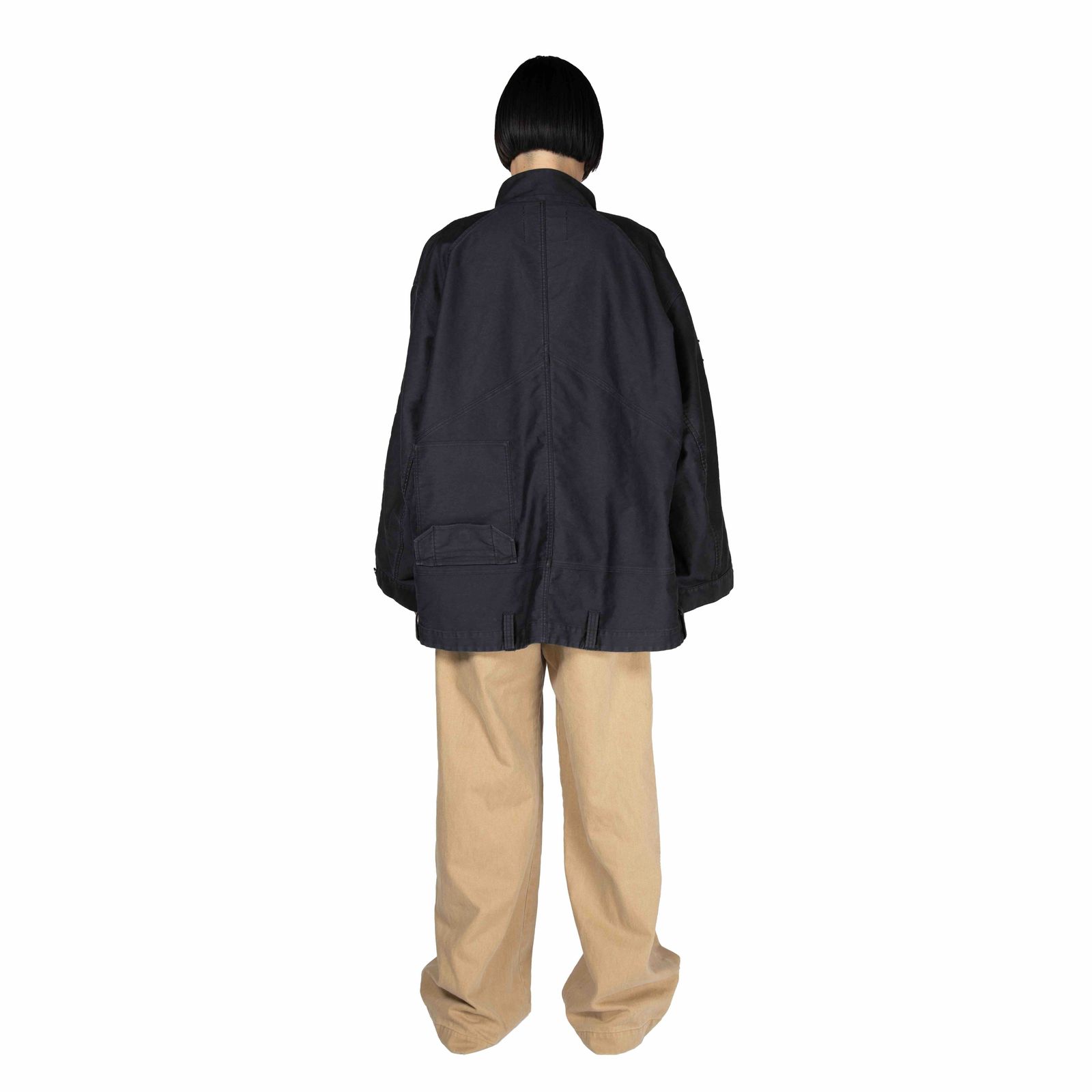 【残り一点】"Inception" Big-Sleeve Mole Skin JKT