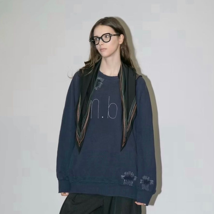 【残り一点】ロゴ刺繍スウェット