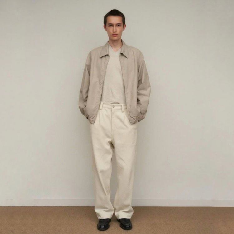 【残り一点】Light TC Gabardine Washed Harrington Jacket