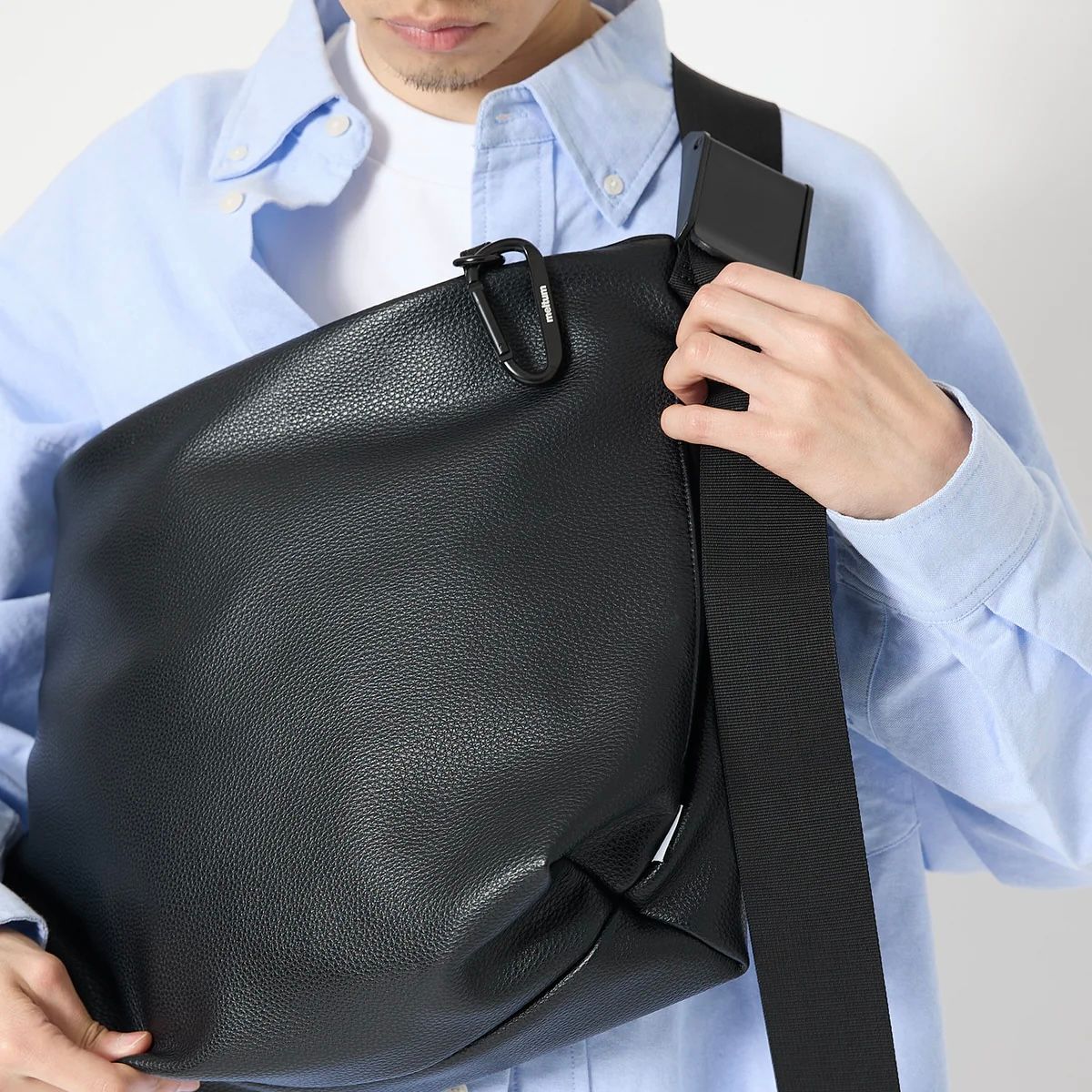 【残り一点】Leather Messenger Bag(M)