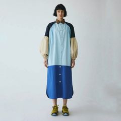 【残り一点】Switching Color Block Dress